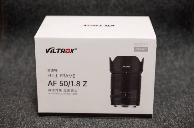 Nikon Z Viltrox 50 f1.8 (3 h garancia)