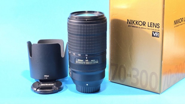 Nikon af-p 70-300mm VR ED E objektv 70-300