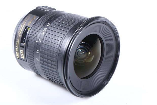 Nikon af-s nikkor 10-24 mm DX 3.5-4.5 objektv 