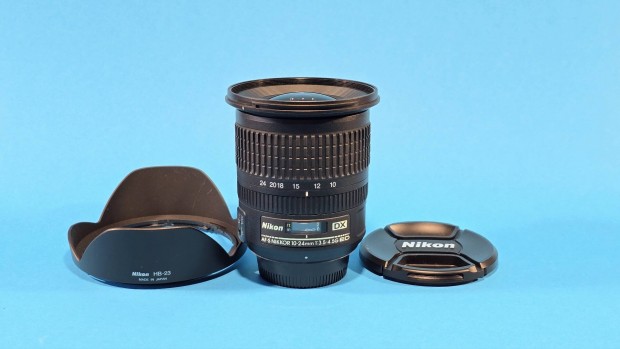 Nikon af-s nikkor 10-24mm G ed objektív 10-24