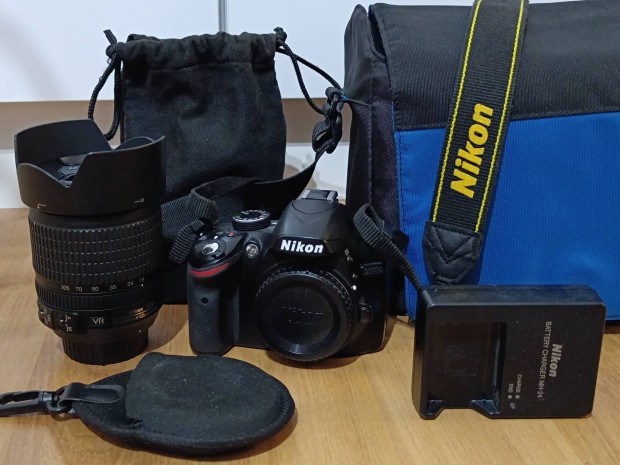 Nikon d3200+ 18-105 VR objektv 