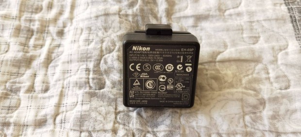 Nikon eh-69p fényképezőgép coolpix kamera töltő adapter töltőfej