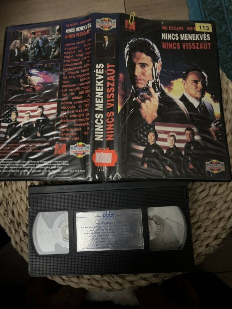 Nincs menekvs nincs visszat vhs film