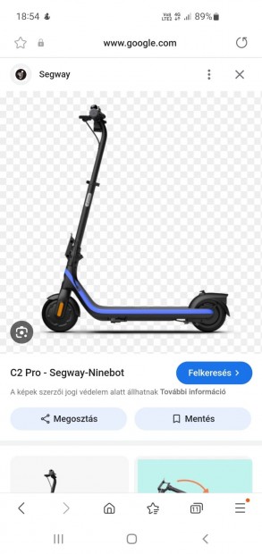 Ninebot Kickscooter C2 Pro-gyerek roller