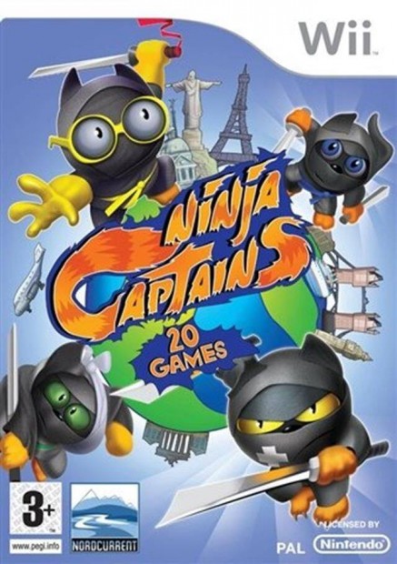Ninja Captains - 20 Games Nintendo Wii jtk
