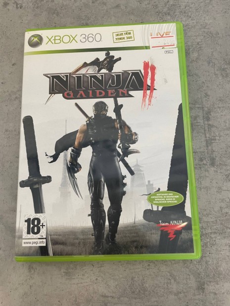 Ninja Gaiden II Xbox 360 jtkszoftver