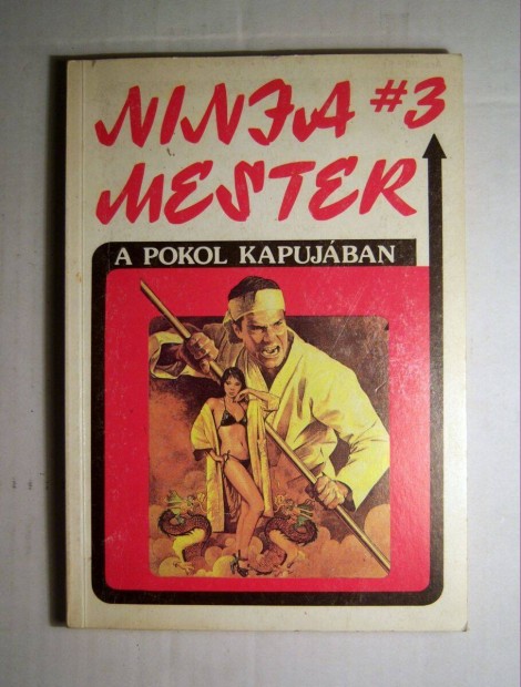 Ninja Mester 3. A Pokol Kapujban (Wade Barker) 1990 (3kp+tartalom)