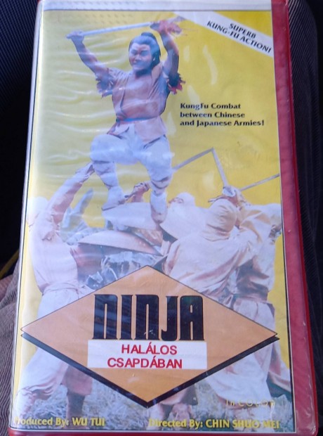 Ninja hallos csapdban - akci vhs