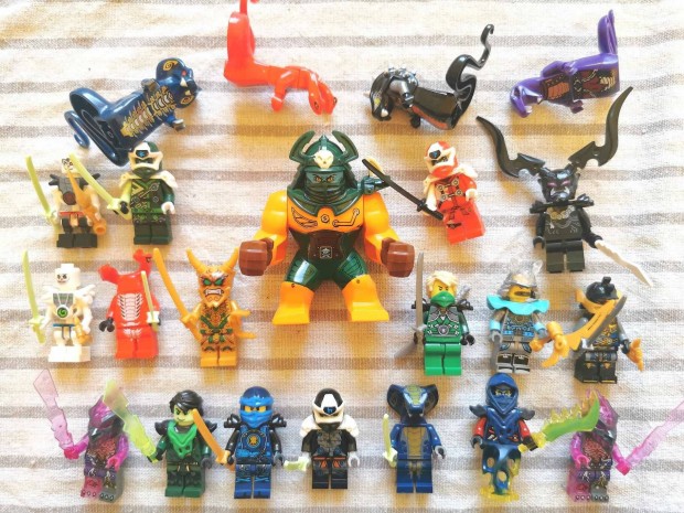 Ninjago jtkfigura, Garmadon, Skales, Mezmo, Spinjitzu, Samukai, Moro