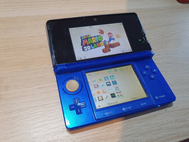 Nintendo 3DS Blue j llapot 32GB Cfw