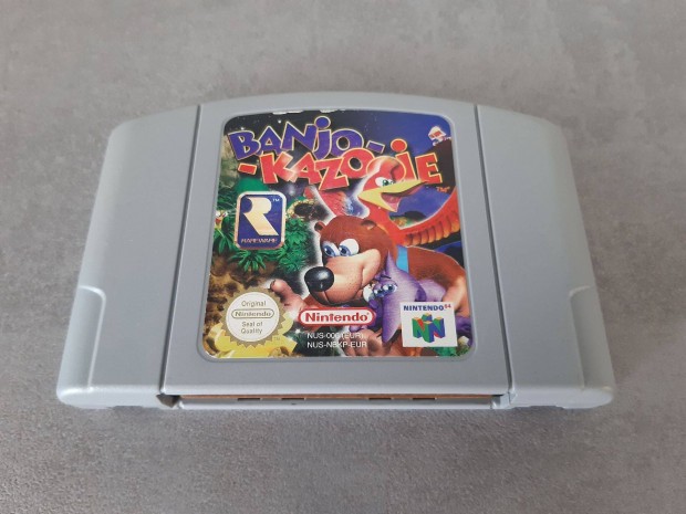 Nintendo 64 (N64) Banjo-Kazooie (Nus-Nbkp-EUR) jtk (made in Japan)