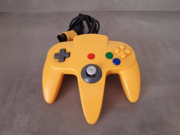 Nintendo 64, N64 controller, kontroller, srga sznben - tesztelt