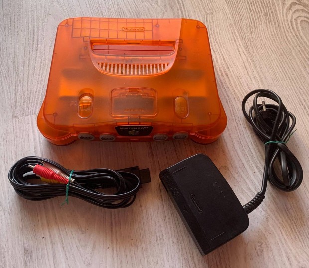 Nintendo 64 - Fire Orange konzol