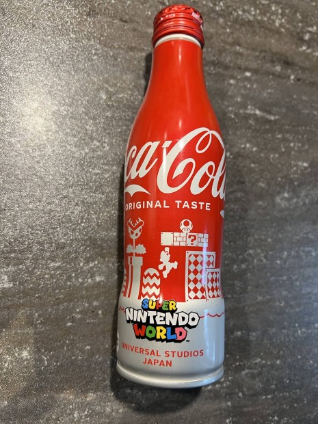 Nintendo Coca Cola flakon Super Mario