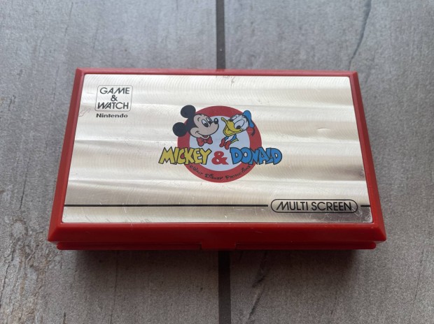 Nintendo DM-53 1982 Mickey & Donald kvarc jtk 