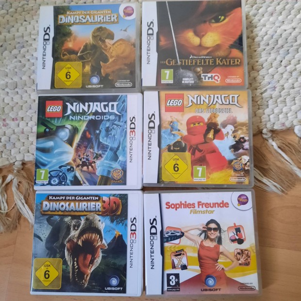 Nintend DS 3DS jtkok elad.