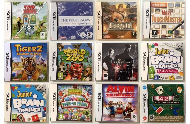 Nintendo DS/3DS komlpett dobozos jtkok ( '-' )