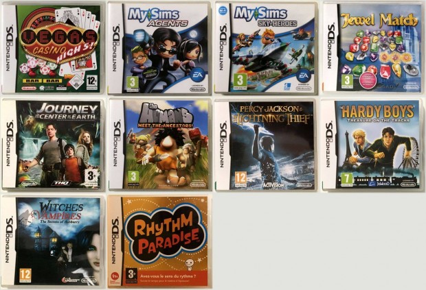 Nintendo DS/3DS kompatibilis dobozos jtkok ( '-' )