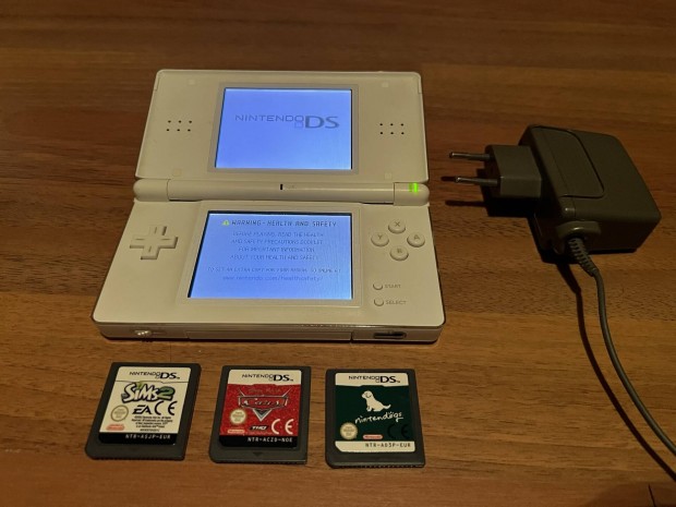 Nintendo DS Lite fehr konzol jtkokkal