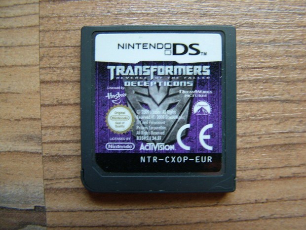 Nintendo DS Transformers Revenge of the Fallen Decepticons jtk