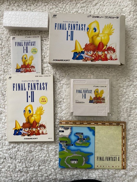 Nintendo Famicom Final Fantasy 1-2 jtk ( jszer )