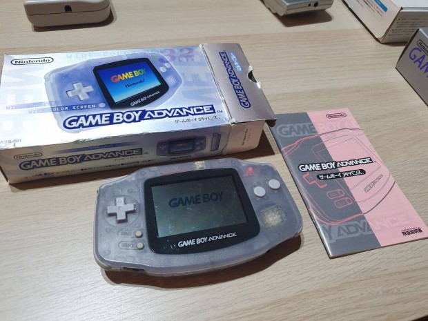 Nintendo GBA Dobozos+ Gameboy Pocket Zld szp llapot