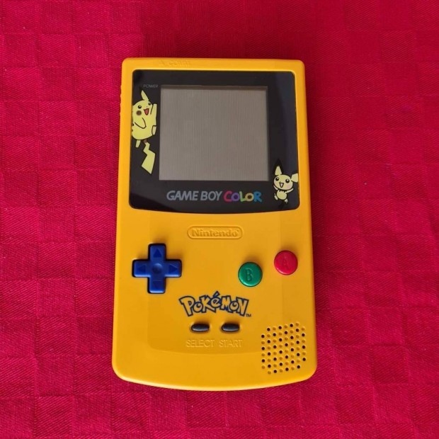 Nintendo Game Boy Color Pikachu Edition - gameboy eredeti GBC