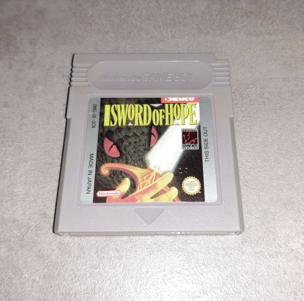 Nintendo Game Boy (Gameboy) Sword Of Hope (DMG-SE-SCN, made in Japan)