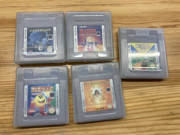 Nintendo Game Boy kazetta jatek 5db 