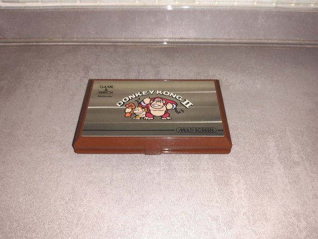 Nintendo Game & Watch Donkey Kong II (JR-55) Multi Screen 1983 Japan