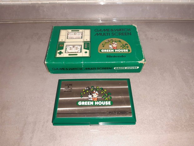 Nintendo Game & Watch Green House (GH-54) Multi Screen 1982 kvarcjtk