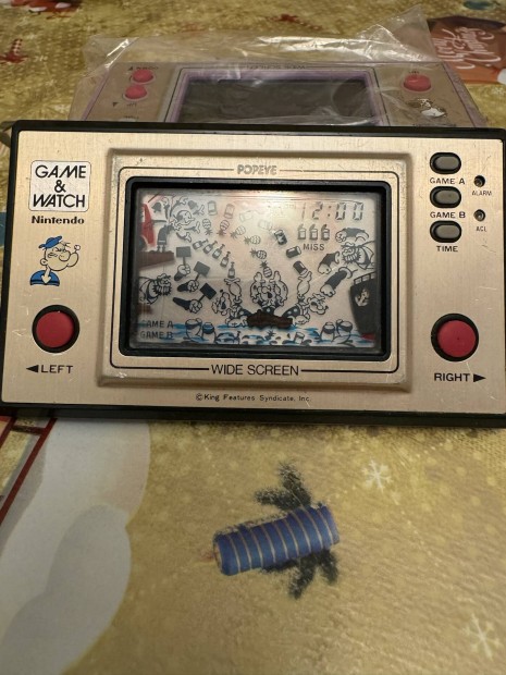 Nintendo Game & Watch Popeye Kvarcjtk 