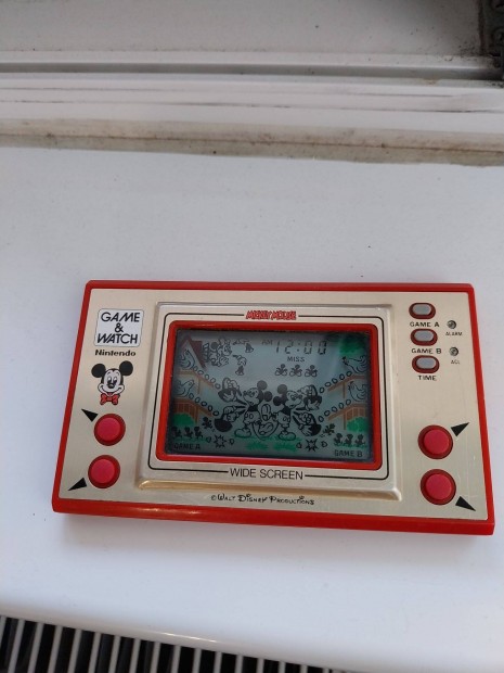 Nintendo Game & watch Mickey Mouse kvarcjtk