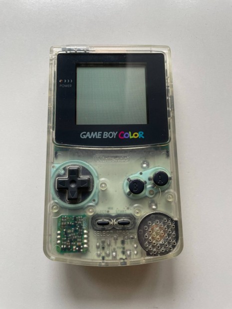 Nintendo Gameboy Color kézi játékkonzol - átlátszó