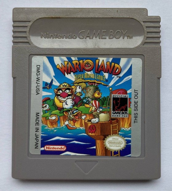 Nintendo Gameboy jtk - Super Mario Land 3 Wario Land