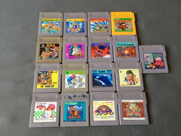 Nintendo Gameboy jtkok, Super Mario, Bomberman, Tetris, Kirby