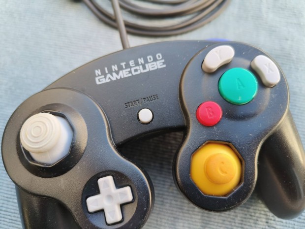 Nintendo Gamecube eredeti fekete kontroller