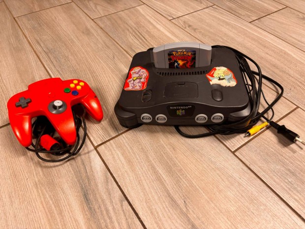 Nintendo N64 Játék konzol + Pokemon Stadium