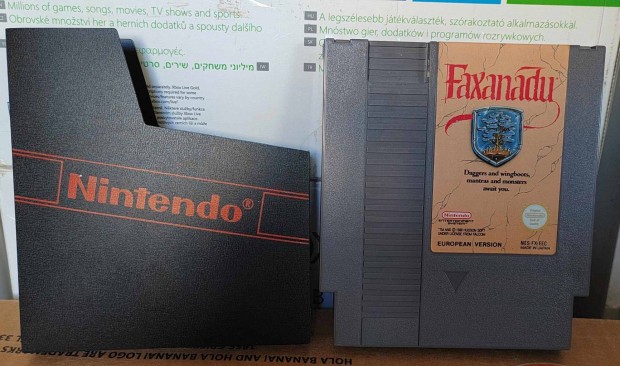 Nintendo NES Faxanadu jtk kazetta