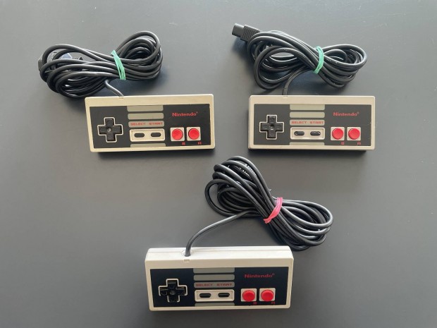 Nintendo NES Kontrollerek Eladak Mario Metroid Donkey Kong