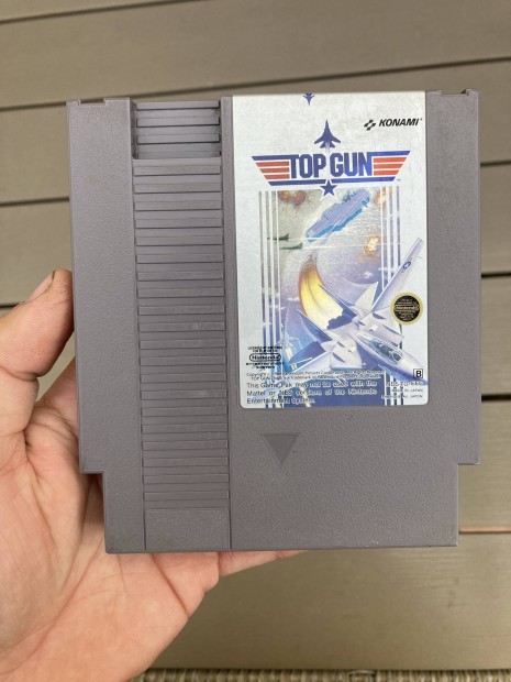 Nintendo NES Top Gun jatek kazetta