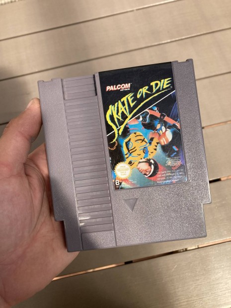 Nintendo NES skate or die jatek kazetta