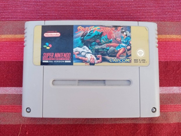 Nintendo Snes Street Fighter II jtk 