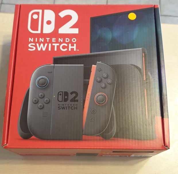 Nintendo Switch 2 gép 1 hetes 24 hónap garanciával