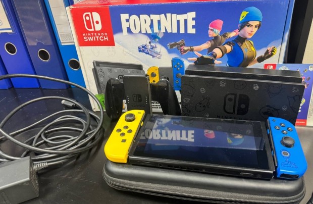 Nintendo Switch Fortnite Limited Edition +tartozkok