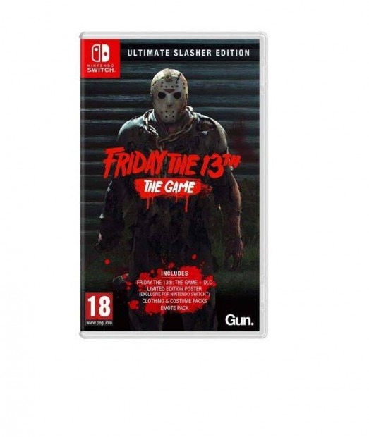 Nintendo Switch Friday the 13th The Game Ultimate Slasher Edit Playbox