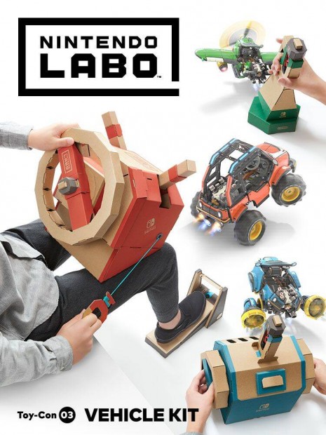 Nintendo Switch Labo - Toy-Con 03 Vehicle Kit