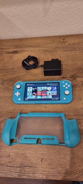 Nintendo Switch Lite Cfw 32GB + 128GB SD krtya + tok + vegflia