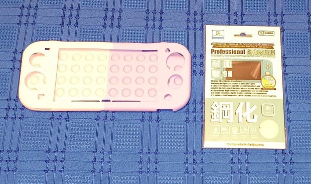 Nintendo Switch Lite Silicone védőtok és üveg kijelzővédő