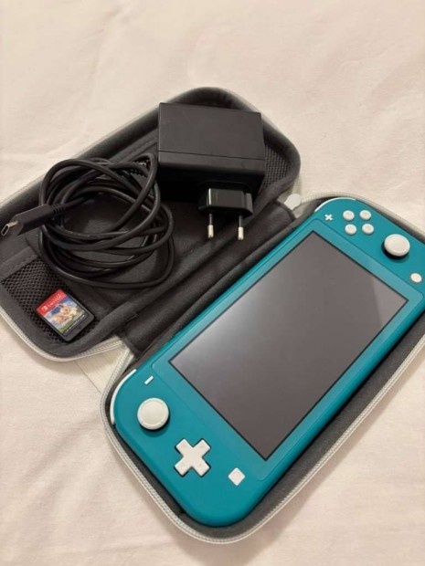Nintendo Switch Lite + Let's Go Eevee + tok s edzett veg